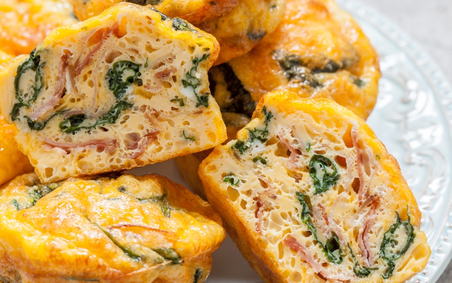 Bacon Egg and Cheese Muffins