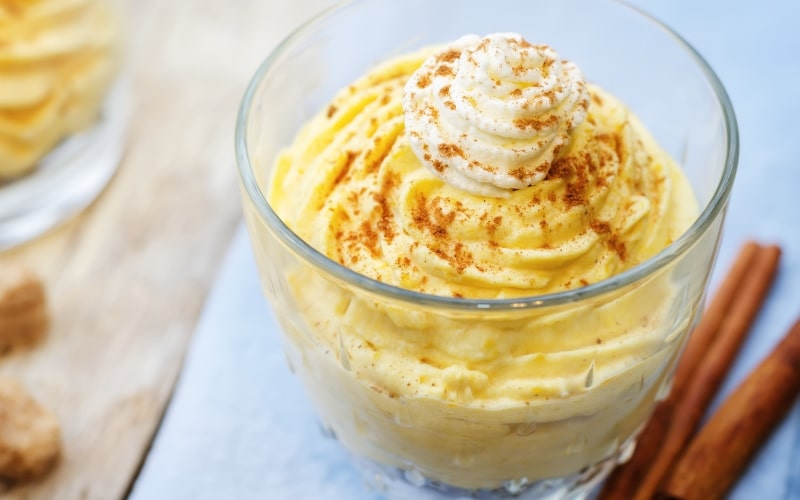 Pumpkin Spice Cheesecake Mousse